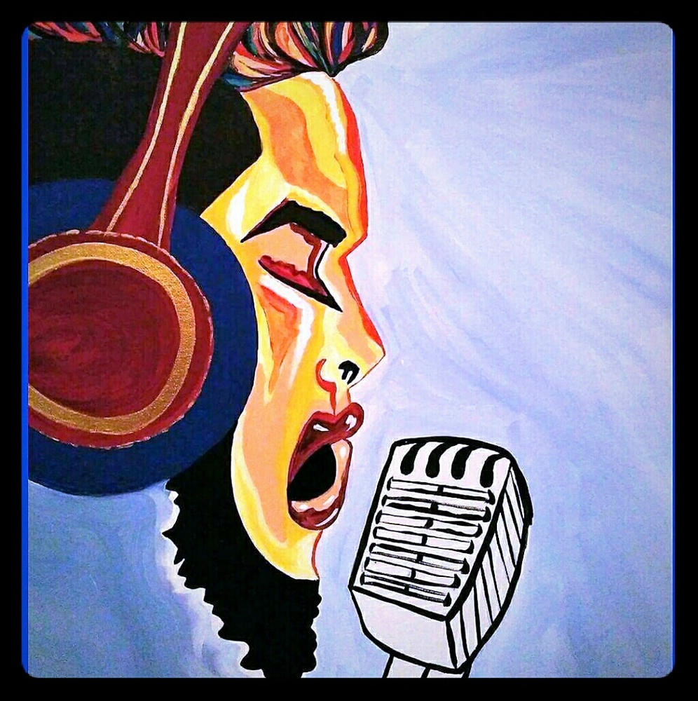 Handpainted Acrylic Canvas